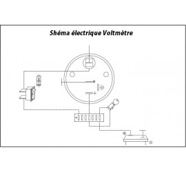 Voltmeter 8 - 16V
