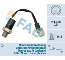 Oil pressure switch 0.21 bar M14 x 1.5