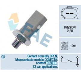 Oil pressure switch 2.8 bar M10 x 1