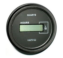 Digital hour meter 9-60 VDC