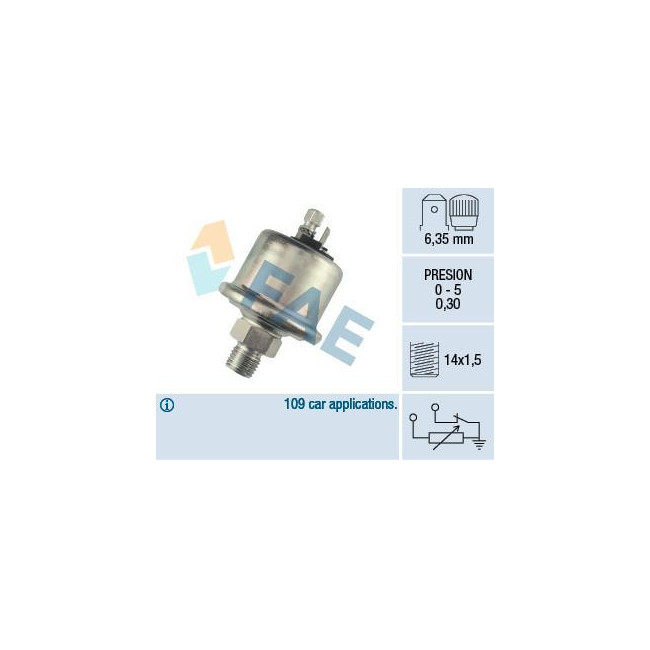 Transmitter / Öldrucksensor 0,3 bar M14 x 1,5