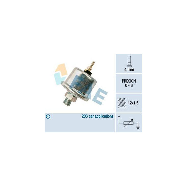 Transmitter / Öldrucksensor M12 x 1,5