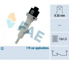 Brake light switch Manual M12 x 1.5