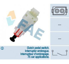 Opel clutch pedal switch