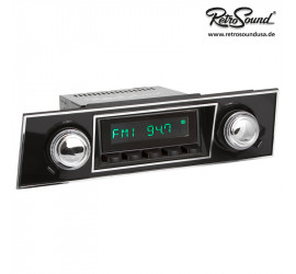 Facade radio RetroSound 1967-1968 Camaro Black