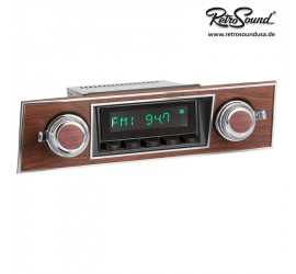 Facade radio RetroSound Camaro 1967-1968 Walnut