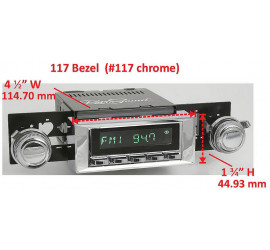 GM car radio adapter RetroSound wide