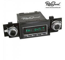 car radio adapter RetroSound black Chevrolet Corvette 1968-1976