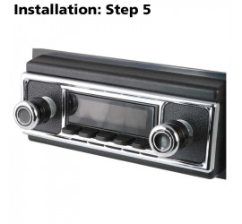universal fit kit DIN car stereo RetroSound