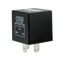 Centrale clignotante 24V pour LED - 3 Bornes
