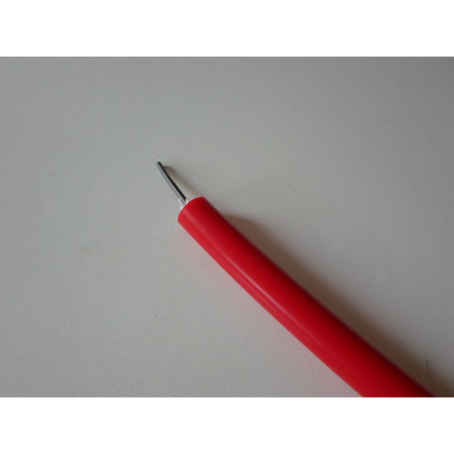 Fil haute tension silicone diamètre 8mm haute performance rouge