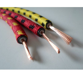 Câble d'allumage, Qiilu 8mm Fil de câble d'allumage d'étincelle de  silicone, fil d'allumage de voiture(rouge)