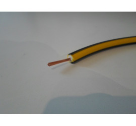 ignition wire cotton PVC coating (red / yellow)