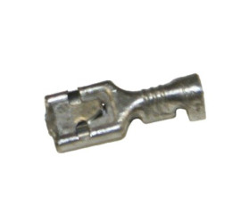 Cosse flat female to 4.8mm clips