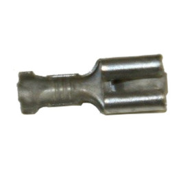 Cosse hembra plana de 4,8 mm clips