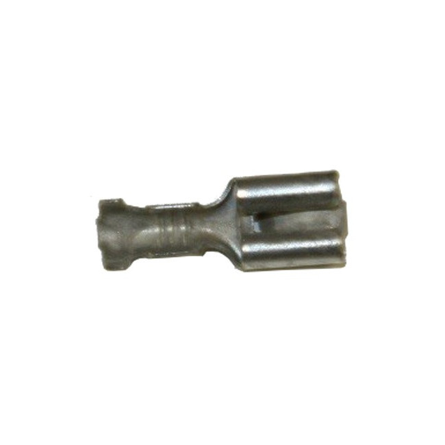 Cosse hembra plana de 4,8 mm clips