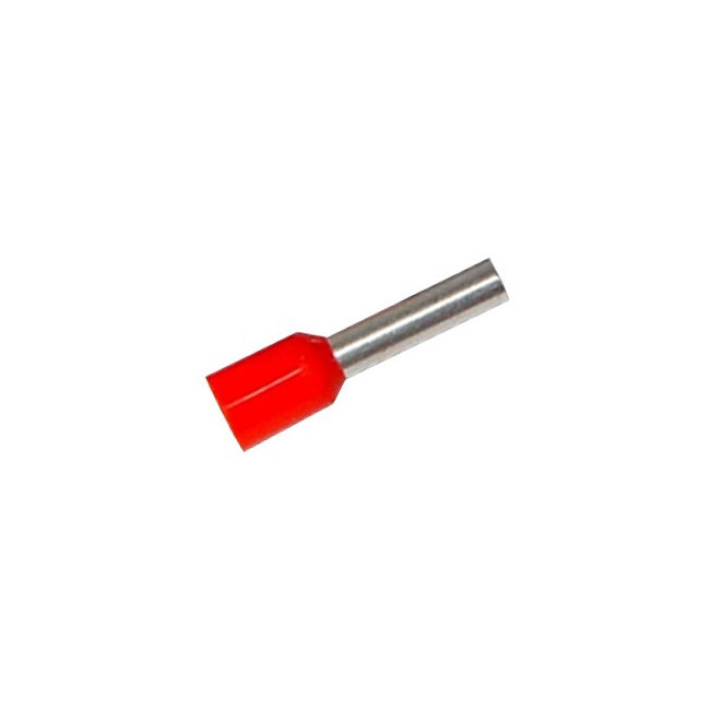 1,00mm² virolas de cable rojo