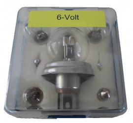 Kit H4 12V lampade 5 + 2 fusibili