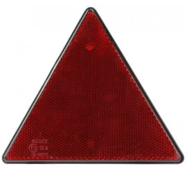 Red reflector triangle
