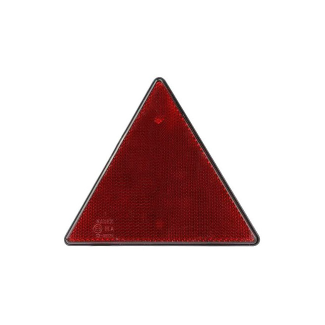 Catadioptre triangle rouge