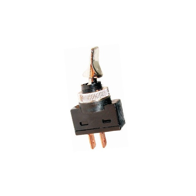 chrome plated toggle switch ON / OFF