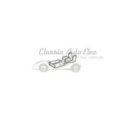 Cosse flat female to 2.8mm width clips