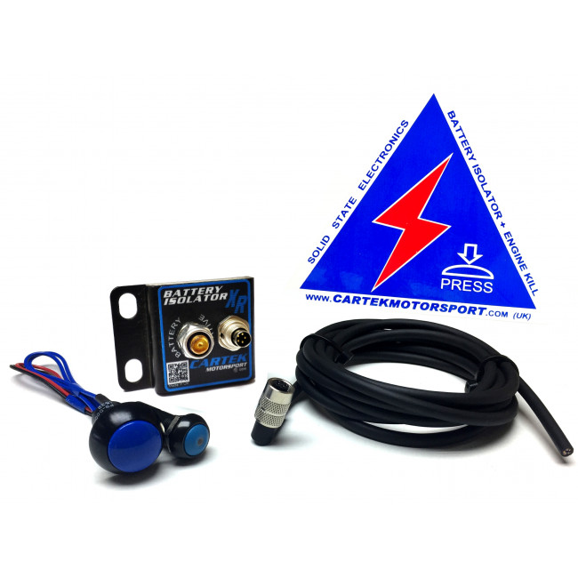 Coupe circuit électronique XR bouton bleu