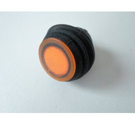 Mini interrupteur illuminé orange étanche IP66 ON-OFF