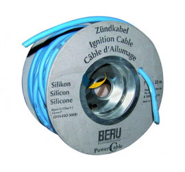 Câble d'allumage, pièce de rechange d'accessoire automatique de  voiture de fil d'étincelle de silicone de 8 mm avec des performances  merveilleuses pour fournir une énergie élevée(Bleu)