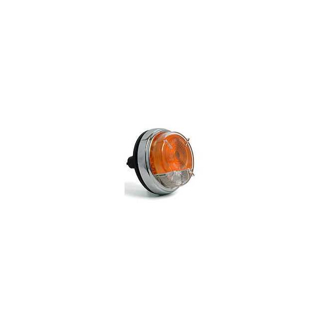 Sidelight / fire stop round