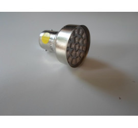 Bulb 6V 19 yellow LED BA15s single plot