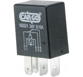 Micro relais 24V 5/10A - 5 bornes
