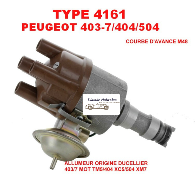 Allumeur Ducellier CITROEN Traction / HY -  PEUGEOT 203 , 404 , 504 injection , J7 ,SIMCA Aronde et P60