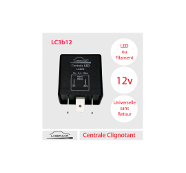 Centrale Clignotant LED - 6 /12 v - Avec RETOUR tableau