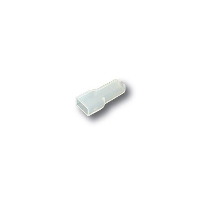 Harte Silikon Isolierschlauch pod für weibliche flach 6,3mm