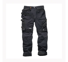 Pantalon de travail noir Pro Flex Plus avec poches-étuis