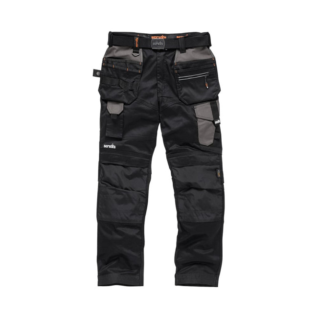 Pantalon noir Pro Flex avec poches-étuis