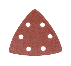 Feuilles abrasives triangulaires auto-agrippantes 90 mm, 10 pcs