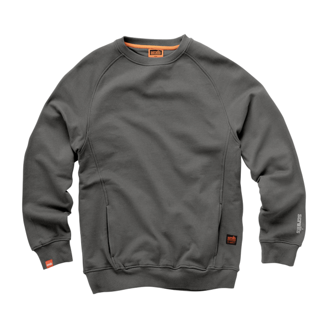Sweatshirt graphite Eco Worker