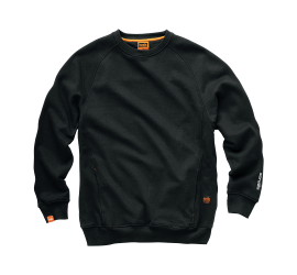 Sweatshirt noir Eco Worker