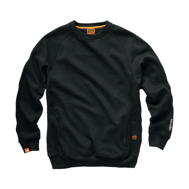 Sweatshirt noir Eco Worker