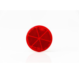 Catadioptre rond 60mm rouge...