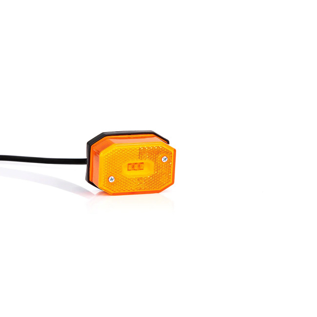 Feu de gabarit LED orange Fixation à plat