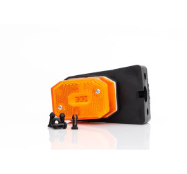 Feu de gabarit LED orange Fixation à 90°