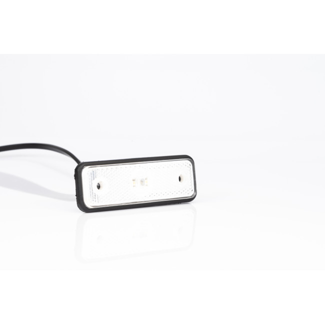 Feu de gabarit plat LED blanc Câble 2x0,75mm²
