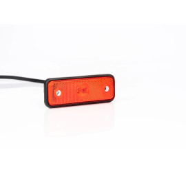 Feu de gabarit plat LED rouge Connecteur 2x0,75mm²