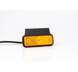 Feu de gabarit plat LED orange Câble 2x0,75mm²