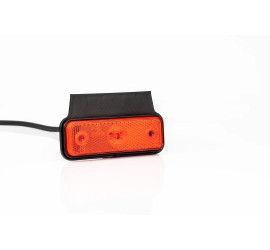 Feu de gabarit plat LED rouge Câble 2x0,75mm²