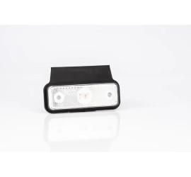 Feu de gabarit plat LED blanc Connecteur 2x0,75mm²