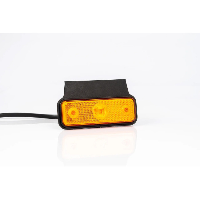 Feu de gabarit plat LED orange Connecteur 2x0,75mm²